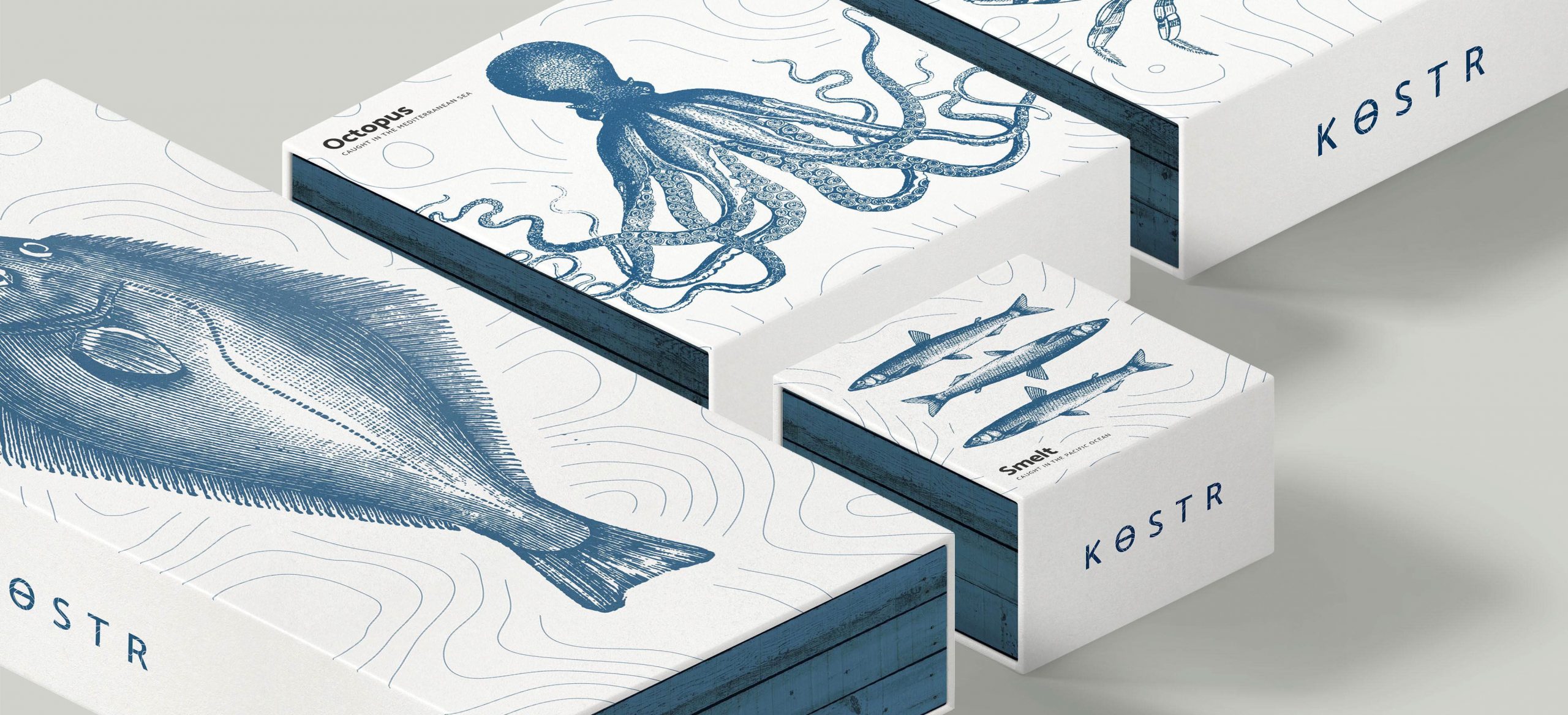 Коробки для рыбы и морепродуктов