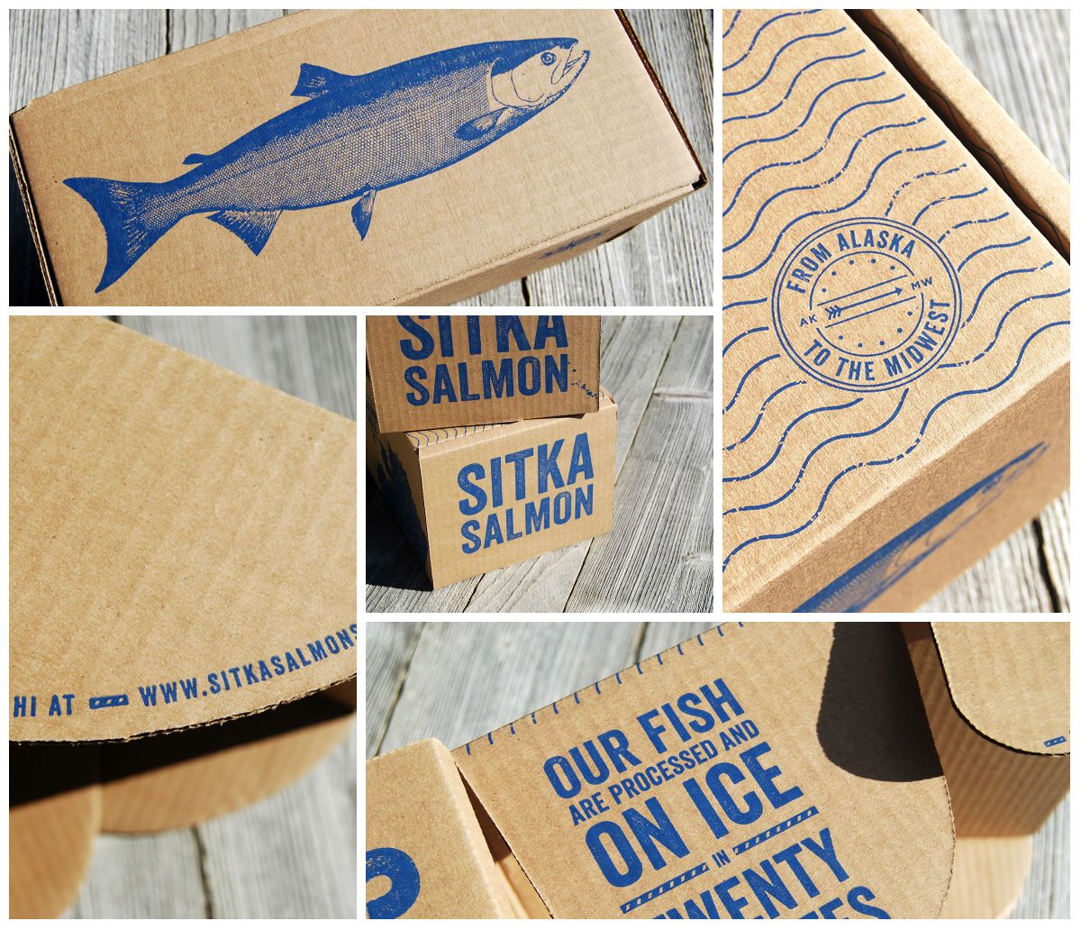 Коробки для рыбы и морепродуктов