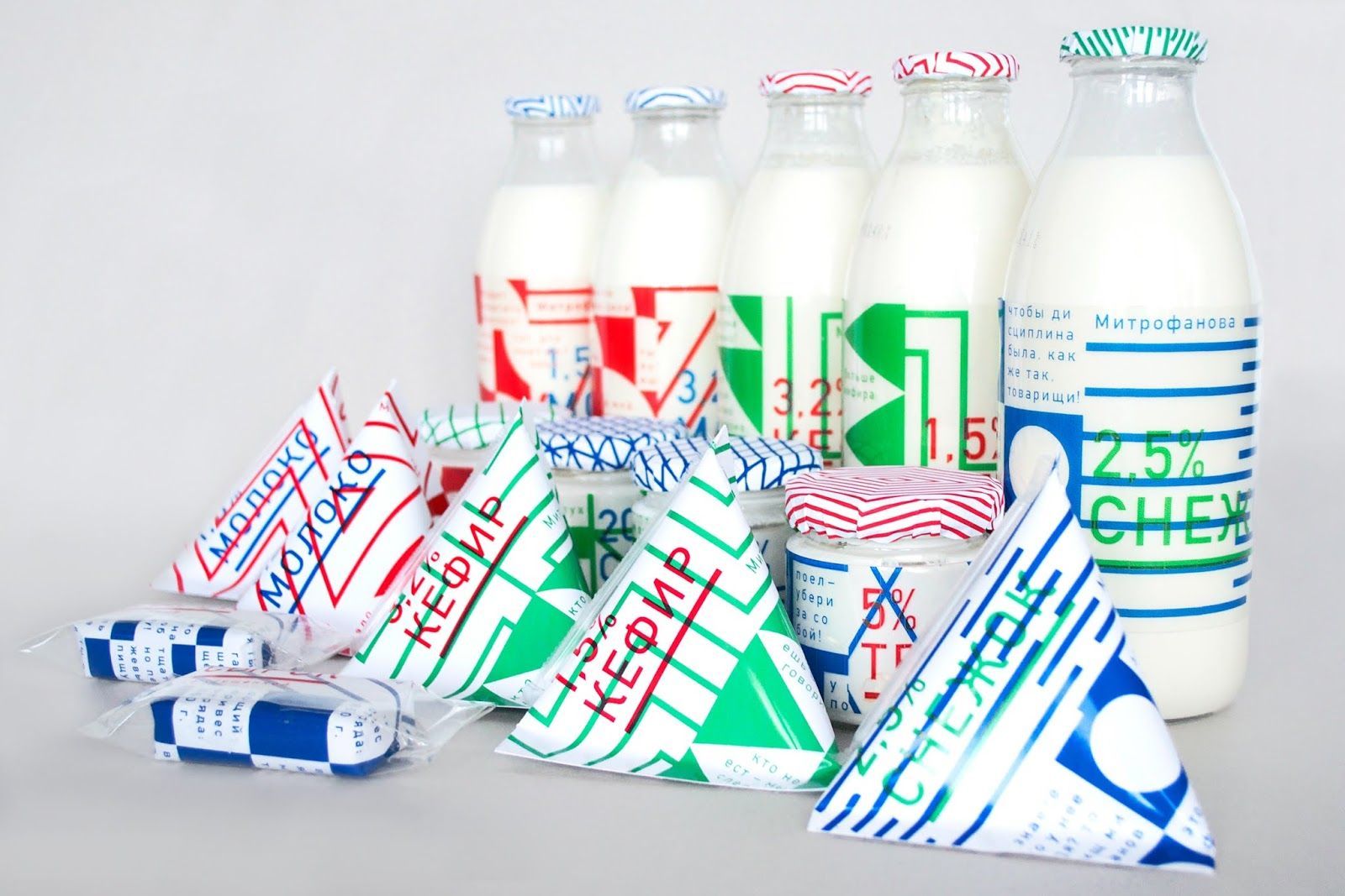 Упаковка для молочной продукции