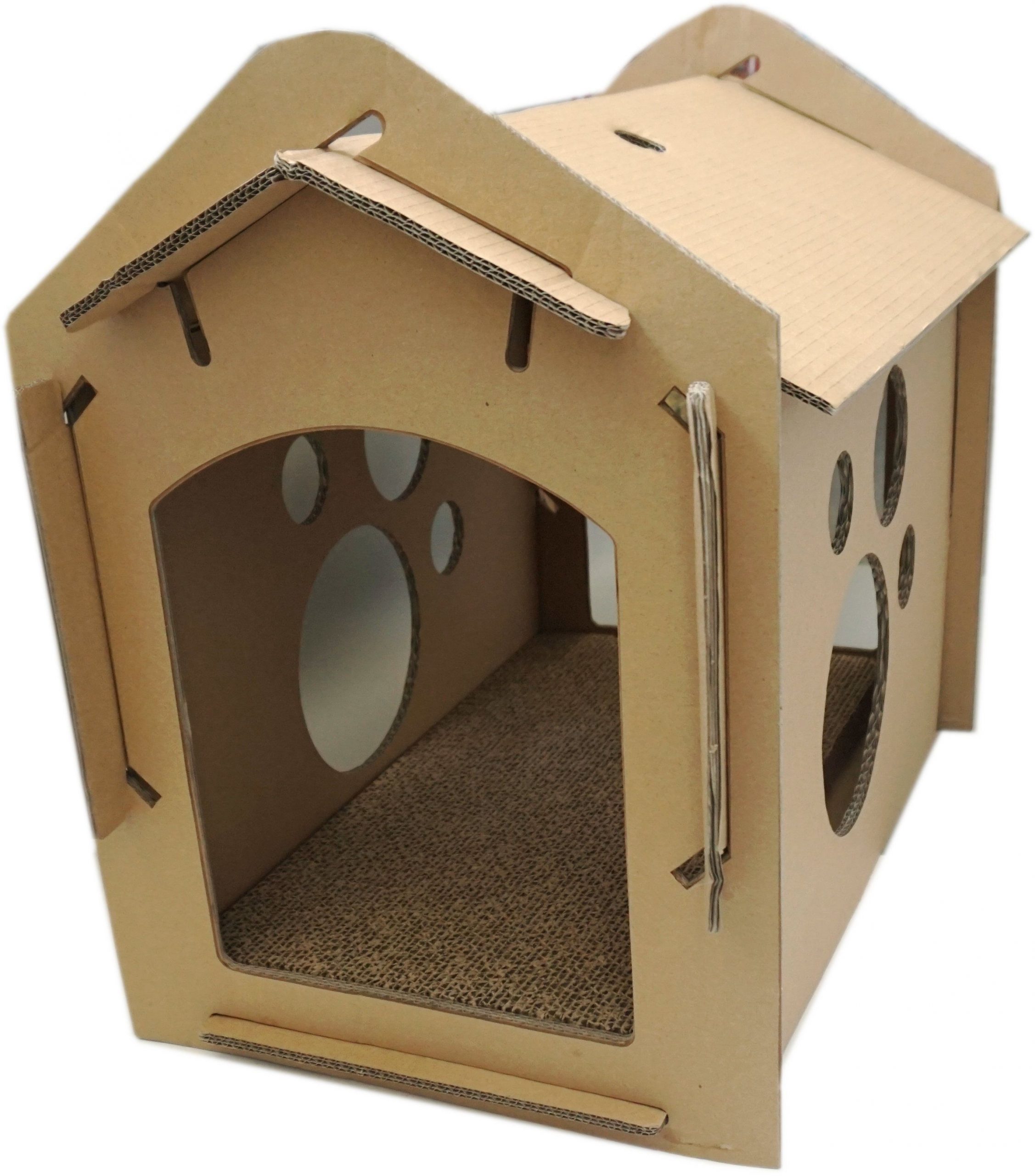 Картонные домики для животных