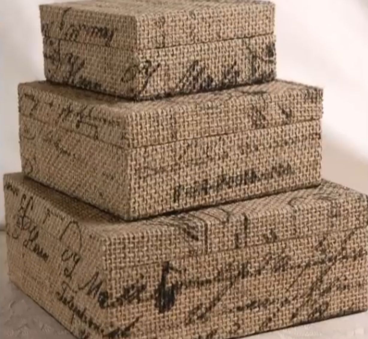 Коробки для ткани