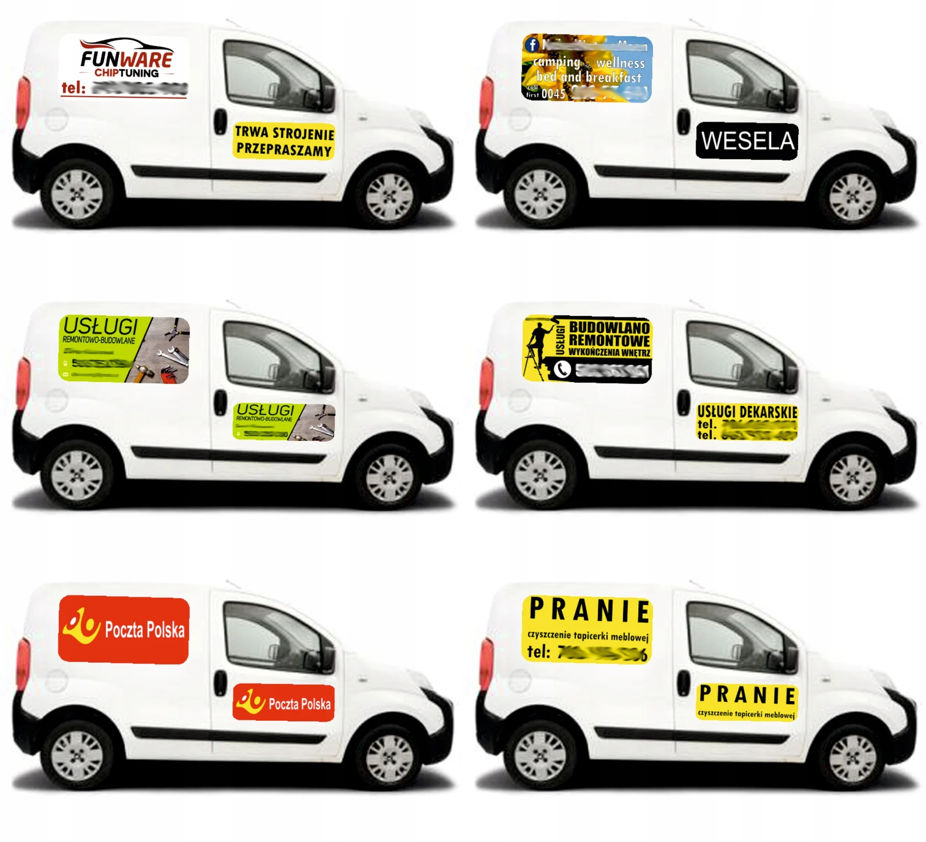 Изготовление магнитных наклеек