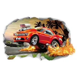 Печать наклеек машинки