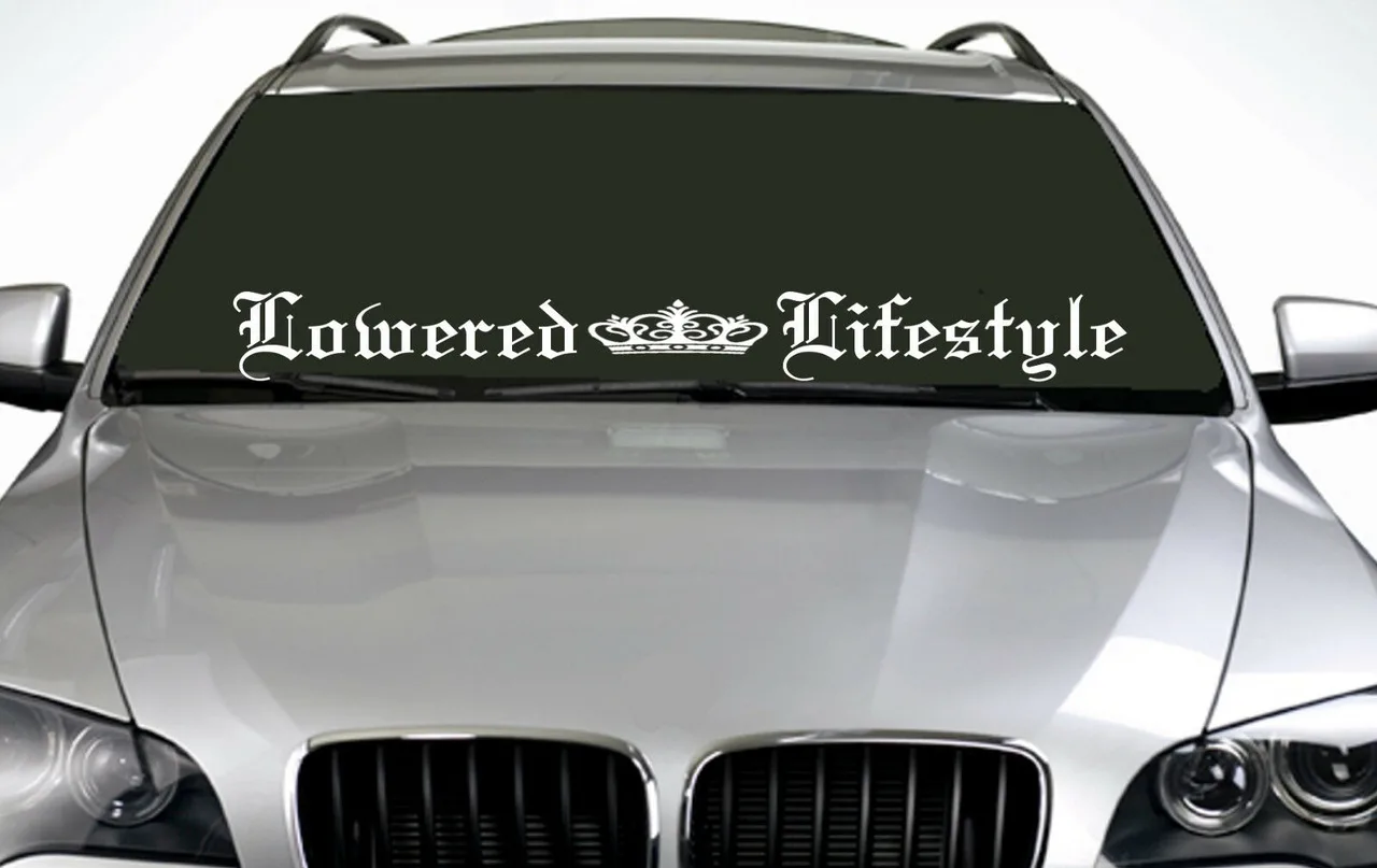 Печать наклеек на лобовое стекло автомобиля