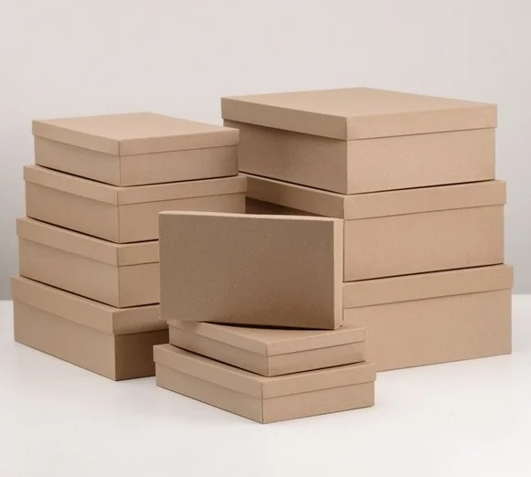 Прямоугольные картонные коробки