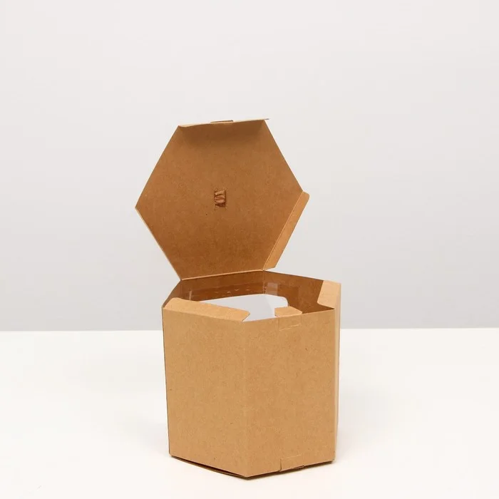 Шестигранные коробки из картона