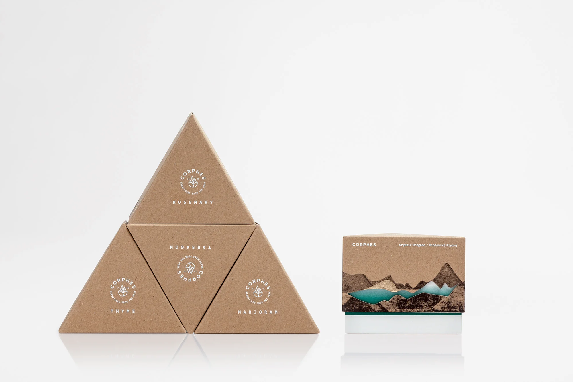 Треугольные картонные коробки