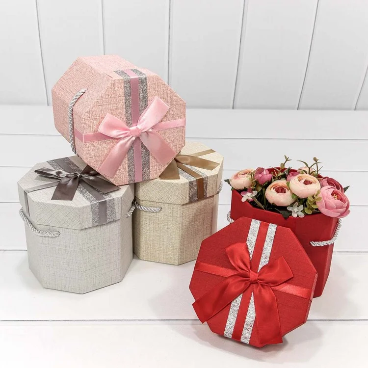 Восьмиугольные коробки