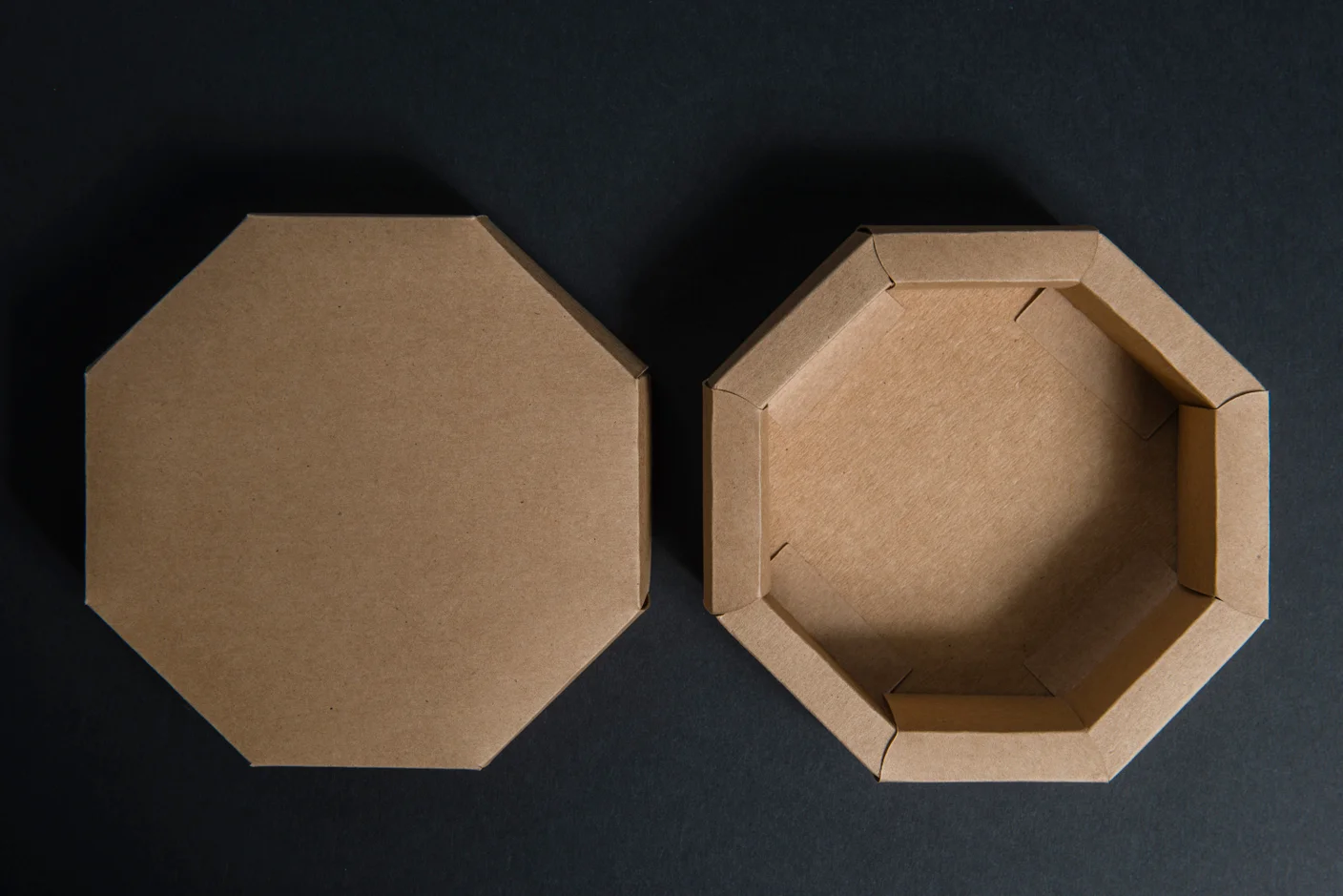 Восьмиугольные коробки