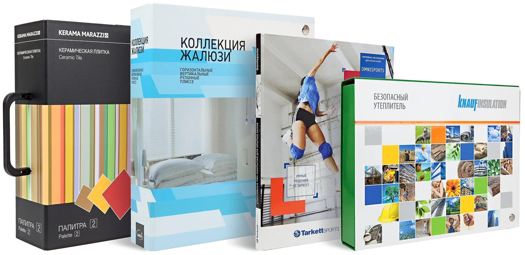 Кашированные папки для образцов