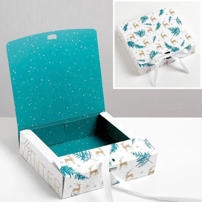 Коробки с откидной крышкой