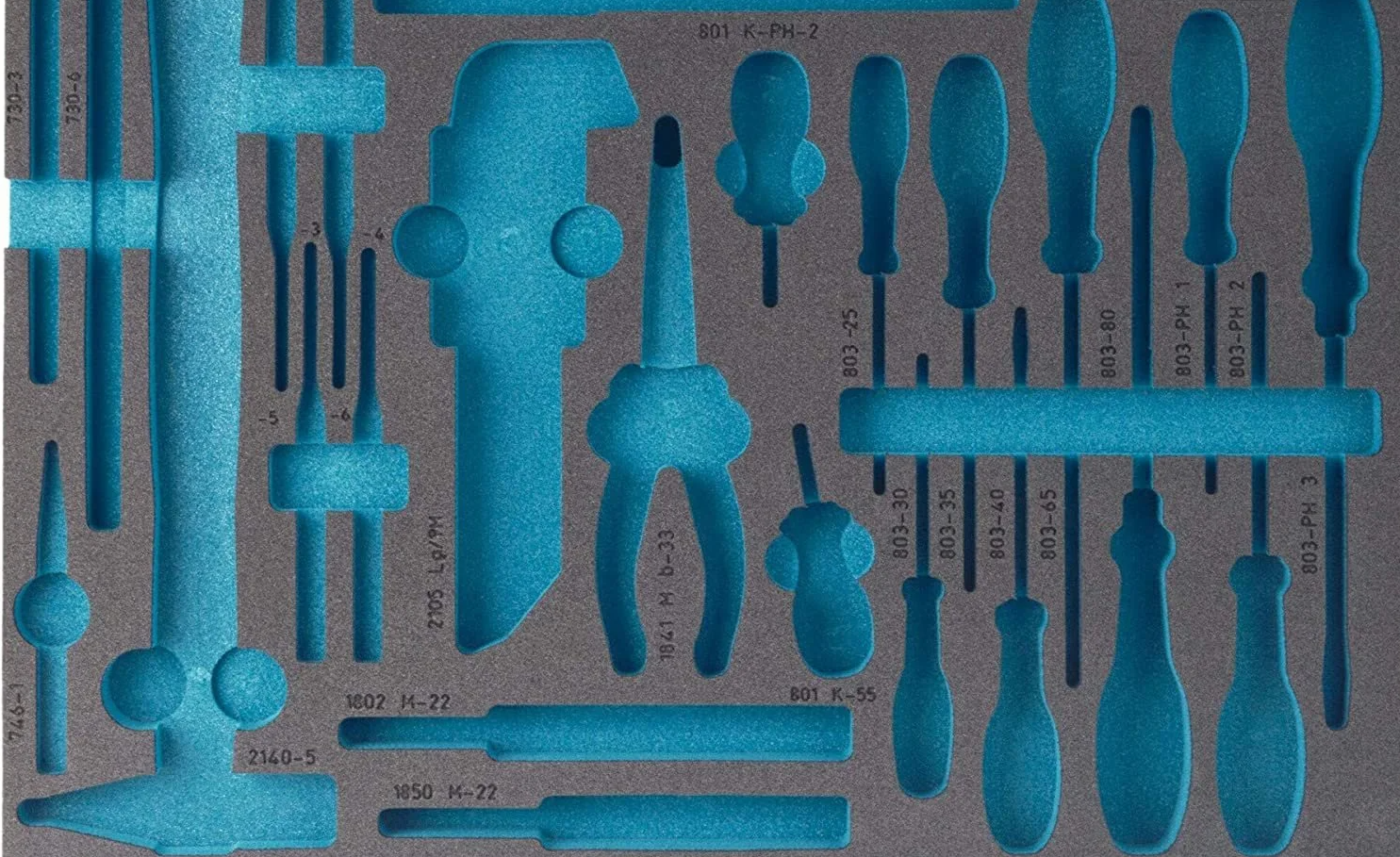 Ложементы для инструмента