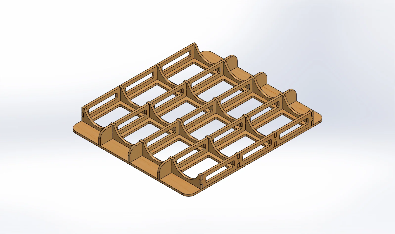 Ложементы для перевозки баллонов