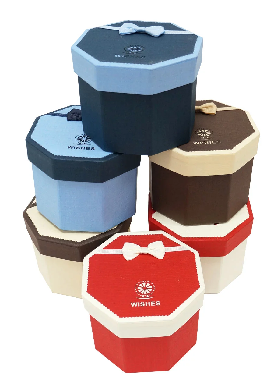 Шестиугольные коробки