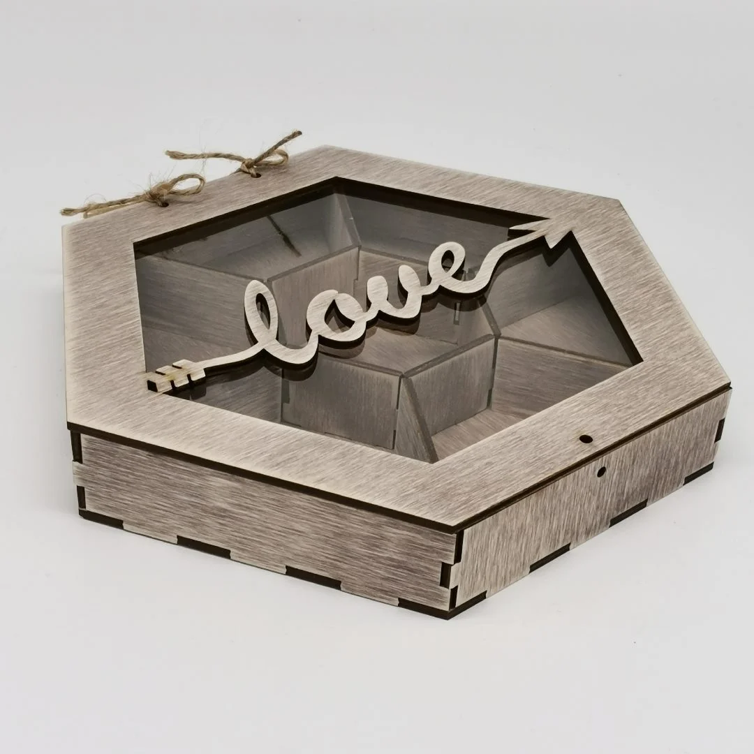 Шестиугольные коробки