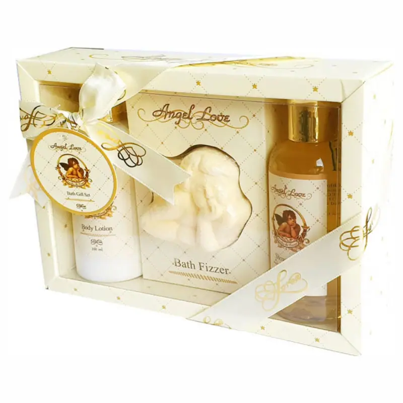 Упаковка для косметики с ангелами