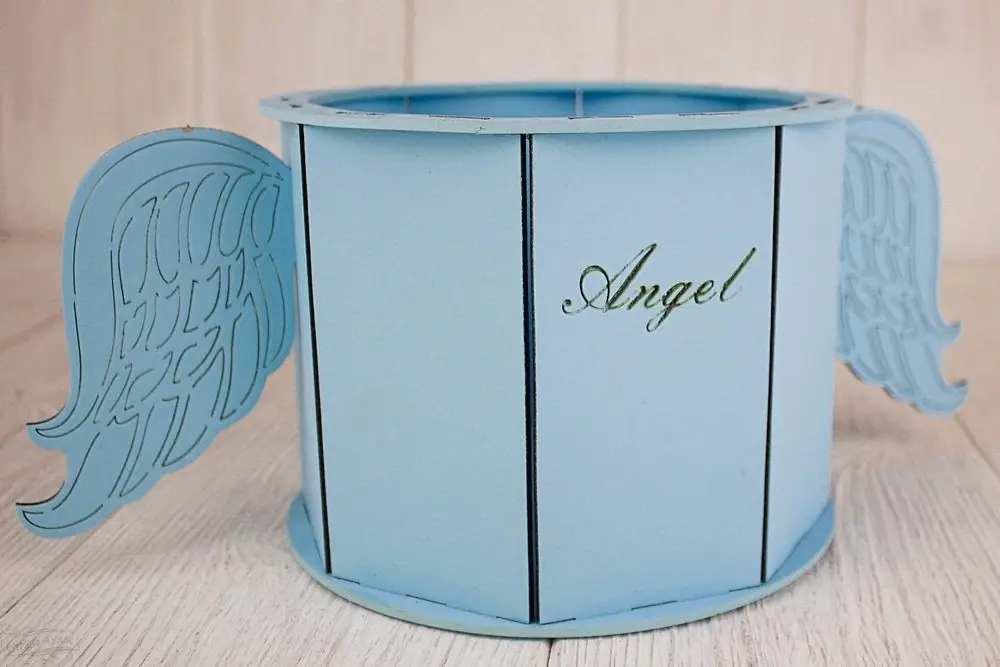 Упаковка для косметики с ангелами