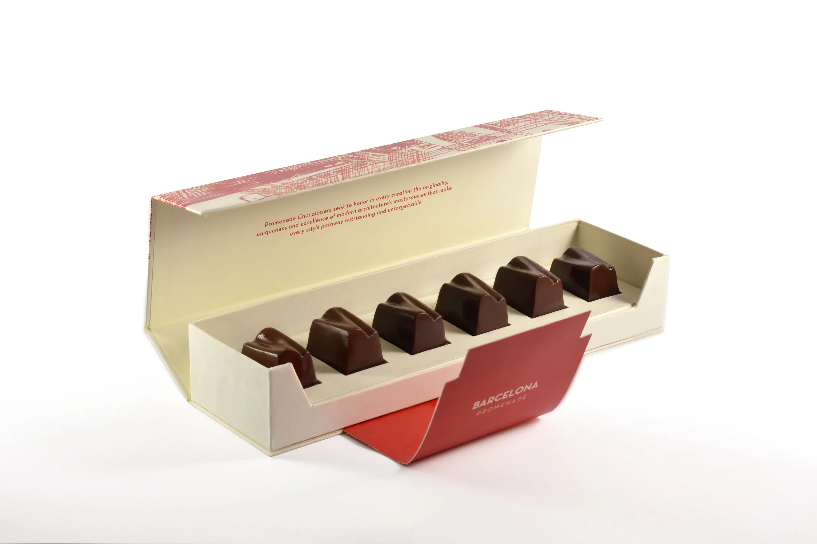 Длинная упаковка для конфет