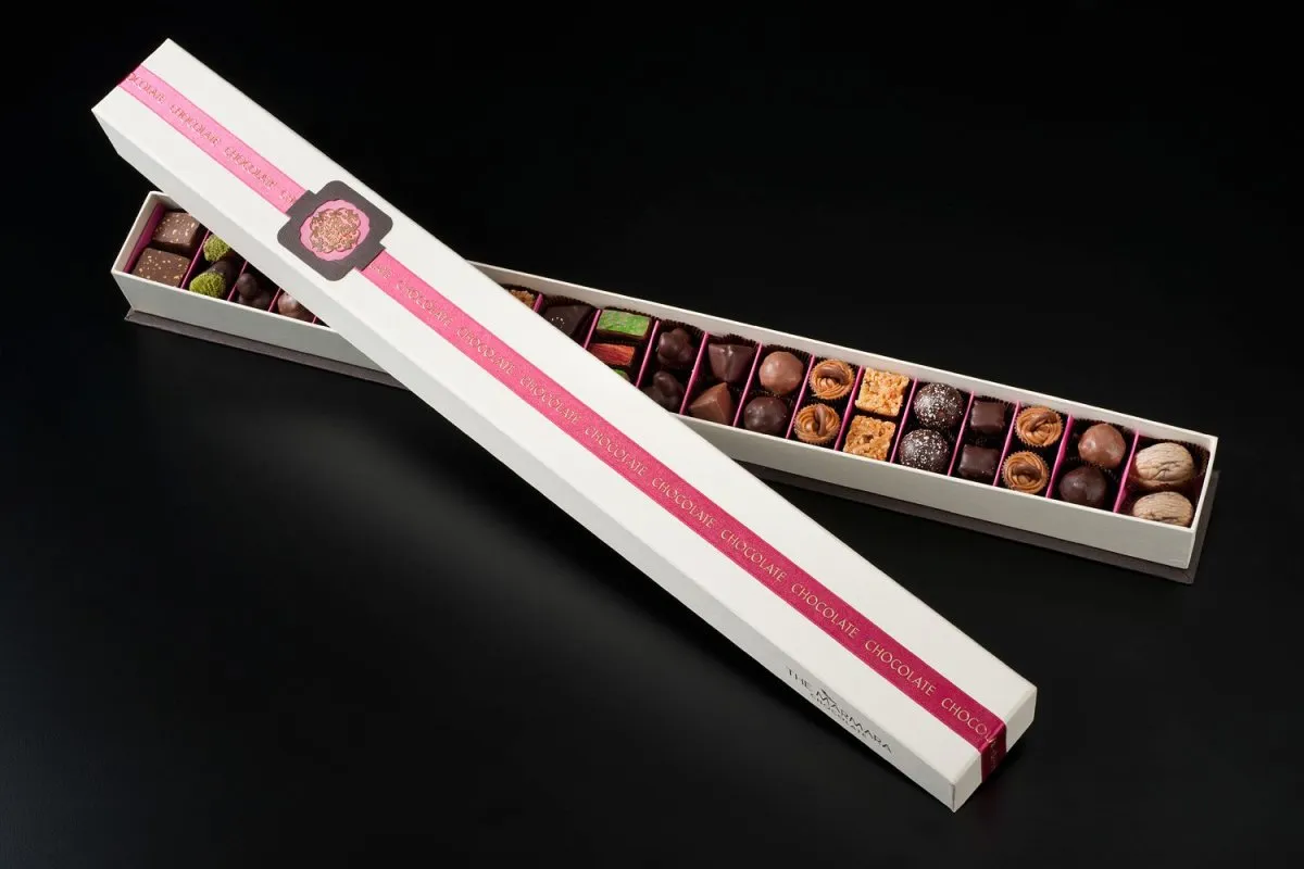 Длинная упаковка для конфет