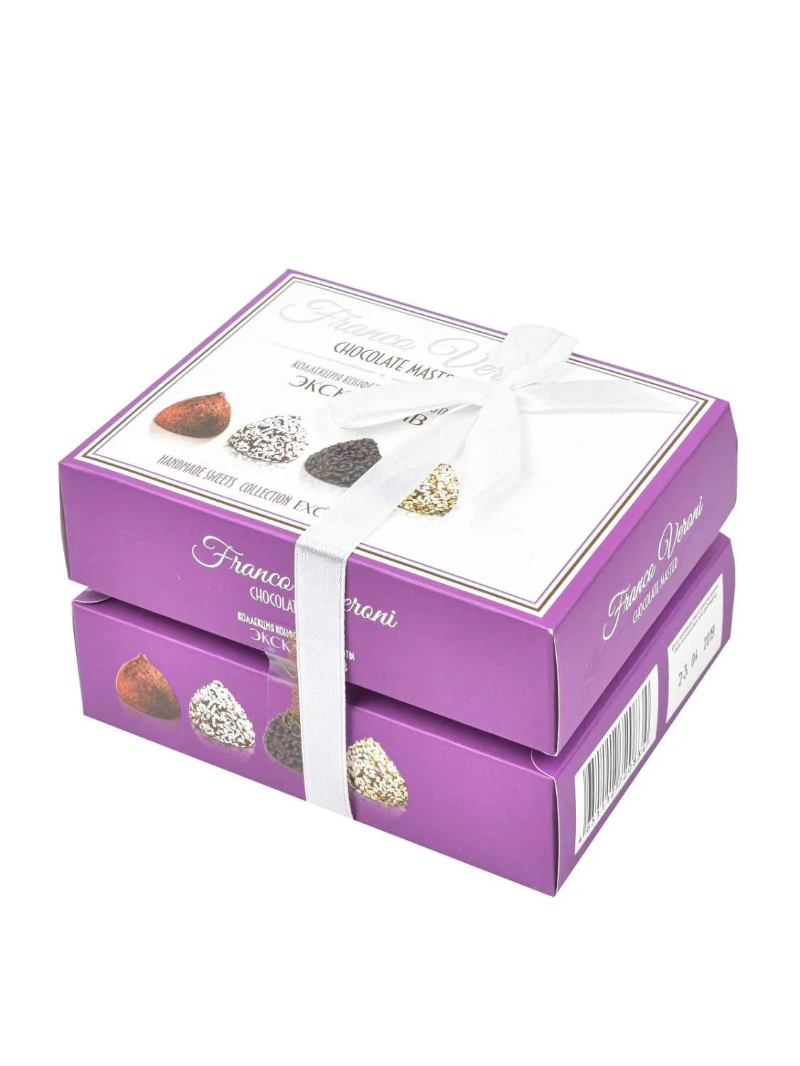 Фиолетовая упаковка для конфет
