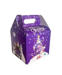 Фиолетовая упаковка для конфет
