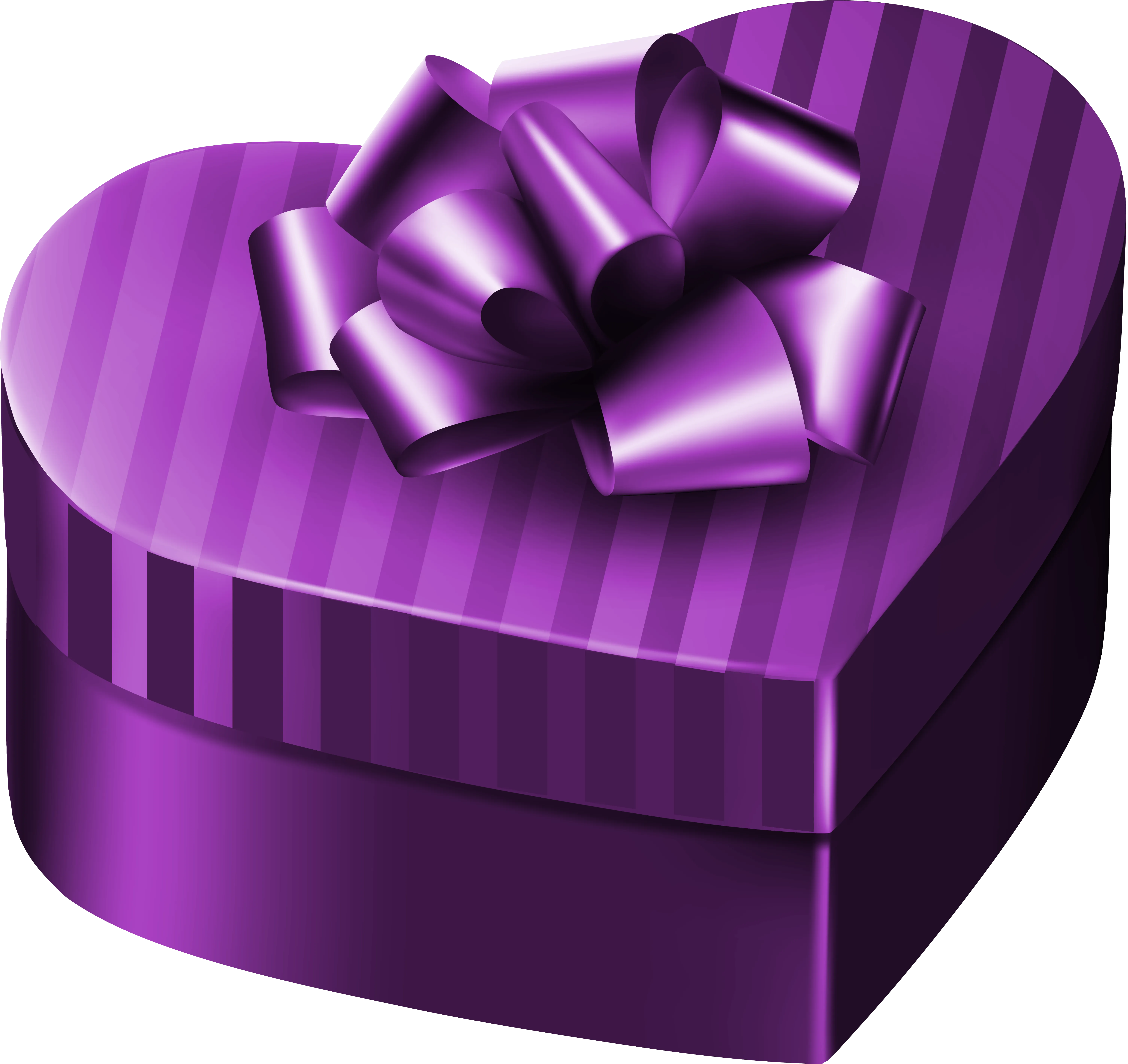 Фиолетовая упаковка для конфет