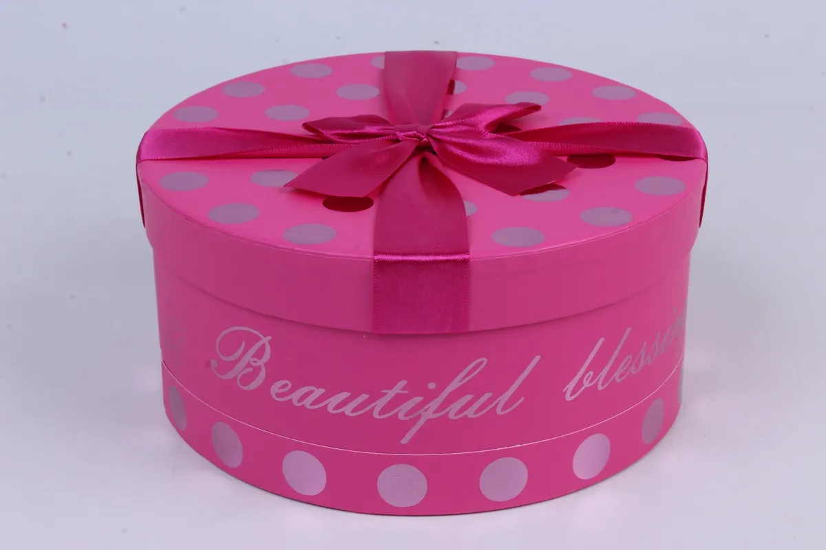 Круглая упаковка для конфет