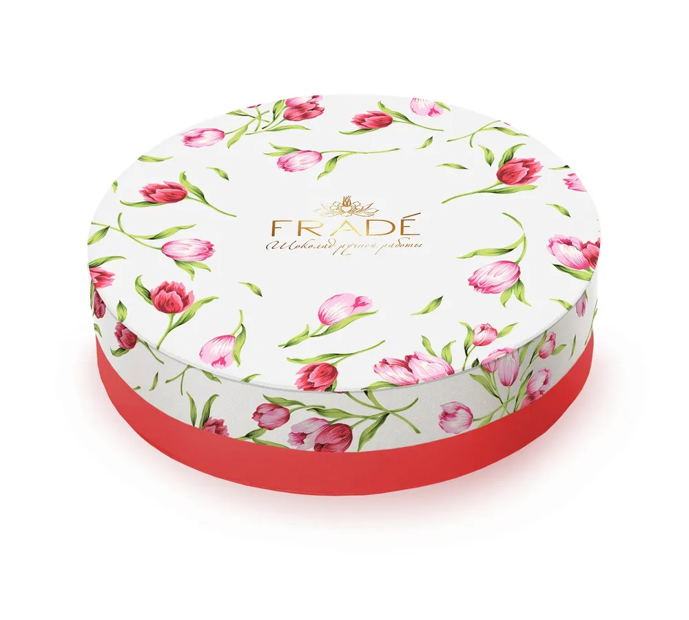 Круглая упаковка для конфет