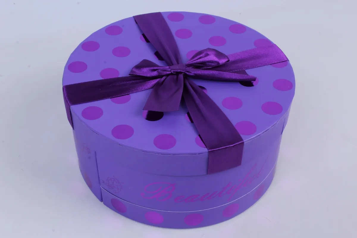 Круглая упаковка для конфет