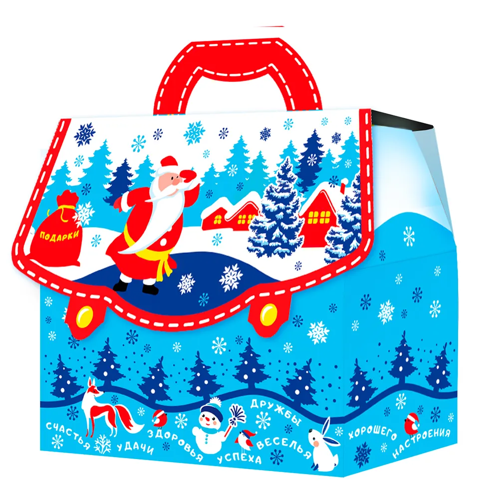 Новогодняя упаковка для детских подарков