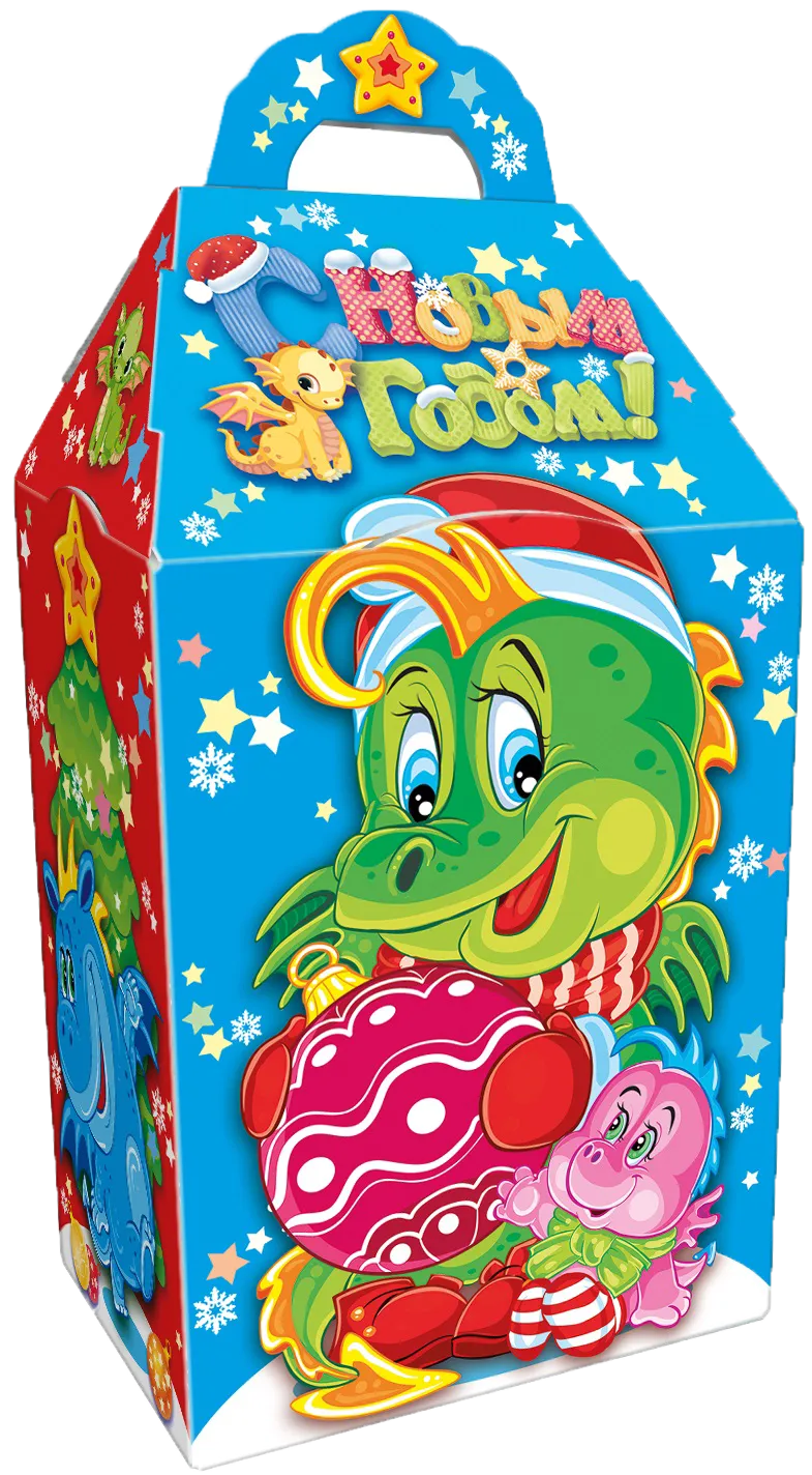 Новогодняя упаковка для детских подарков