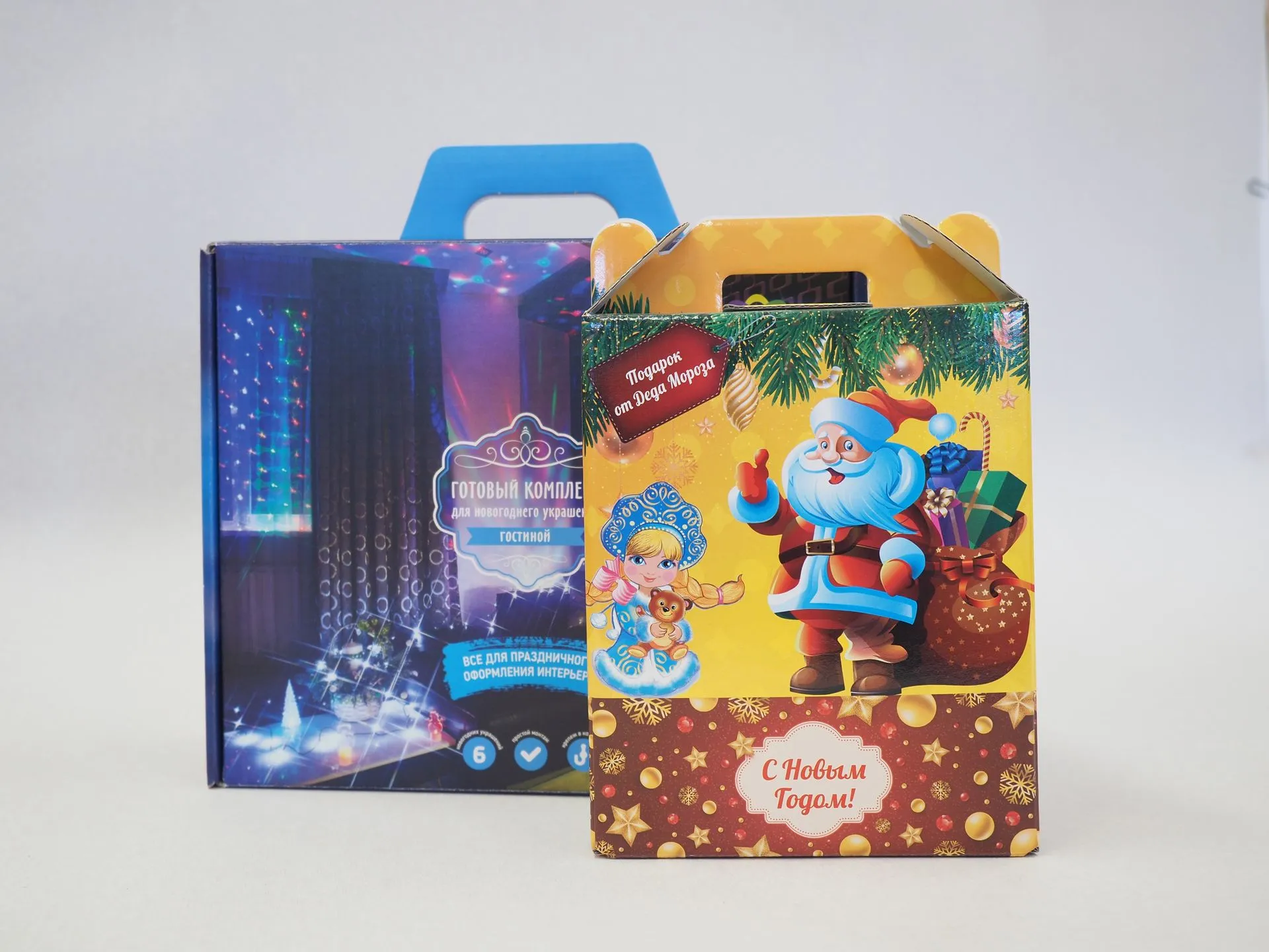 Новогодняя упаковка для детских подарков