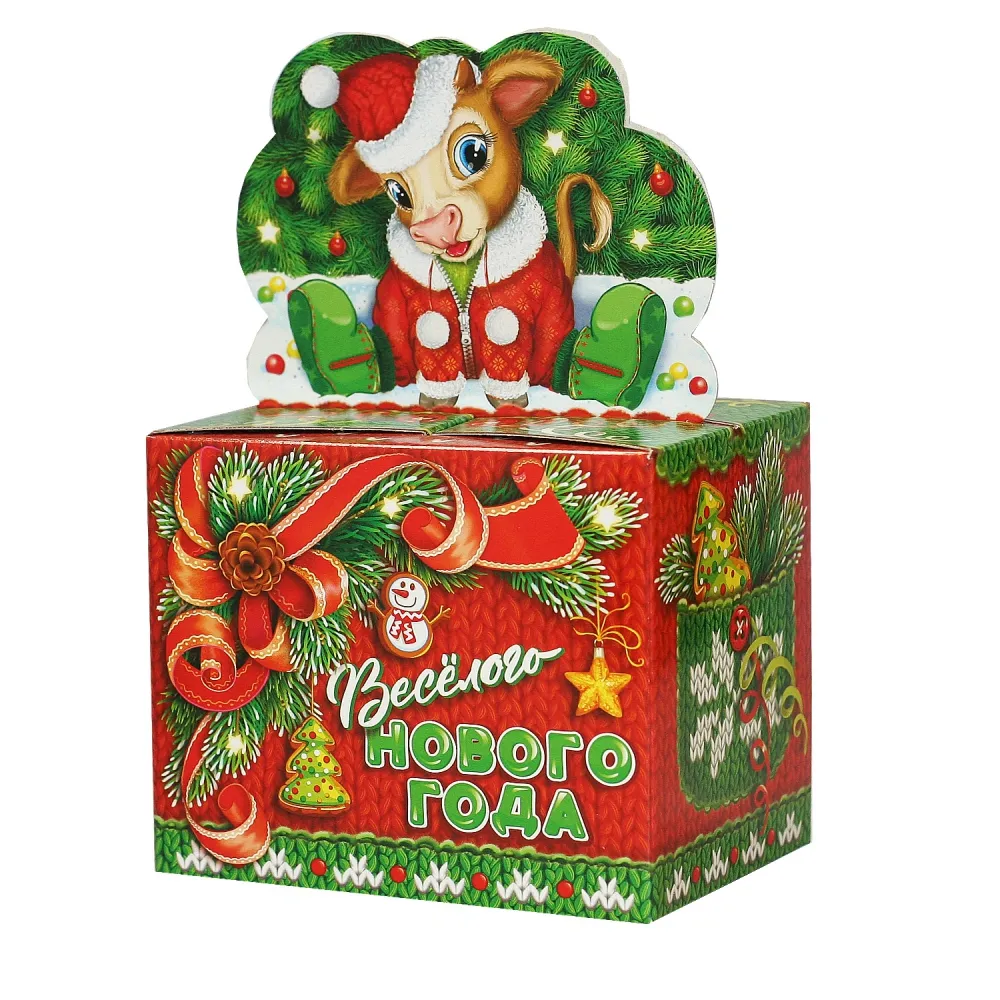 Новогодняя упаковка для конфет
