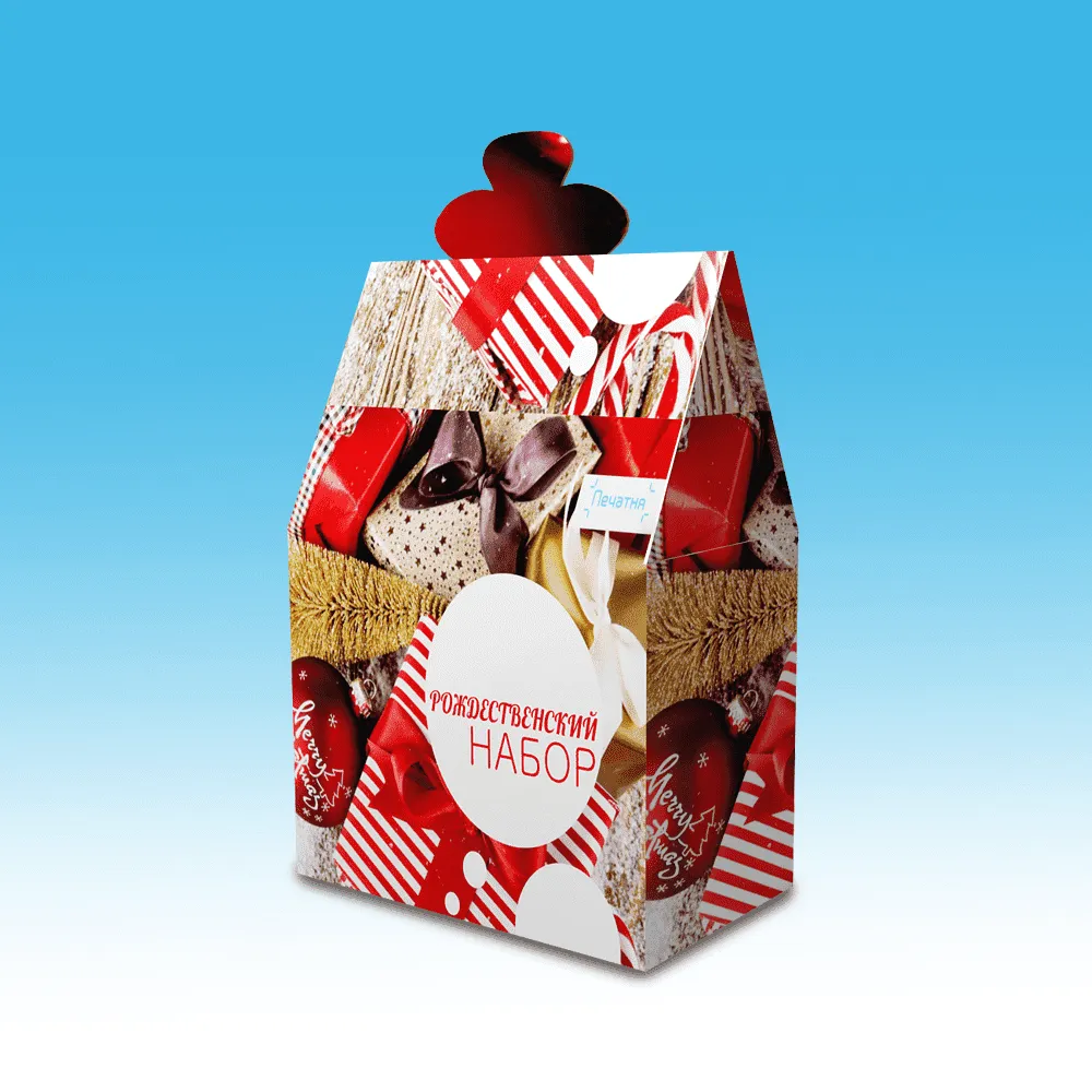 Новогодняя упаковка для конфет