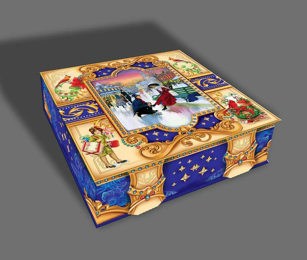 Новогодняя упаковка для конфет