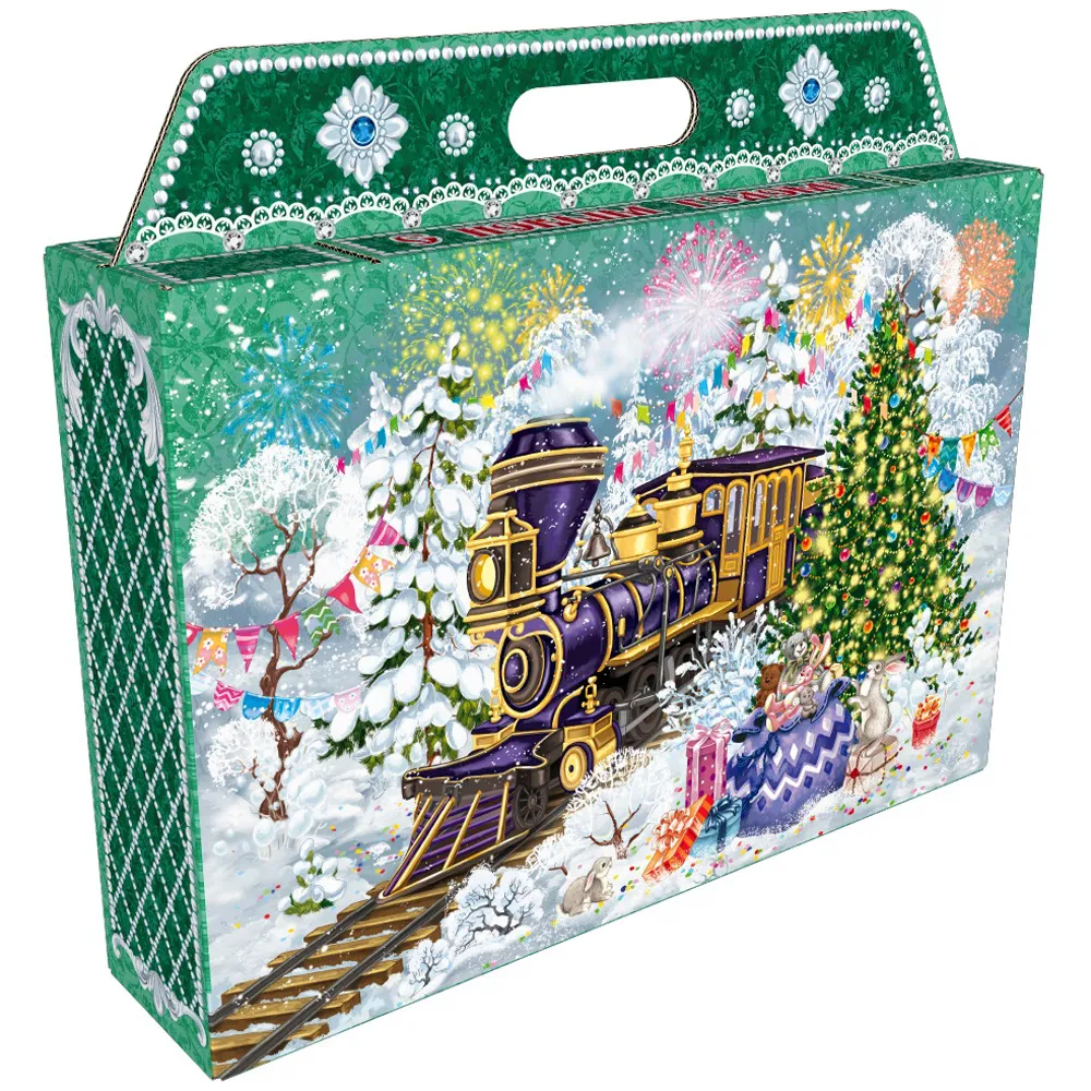 Новогодняя упаковка первый снег