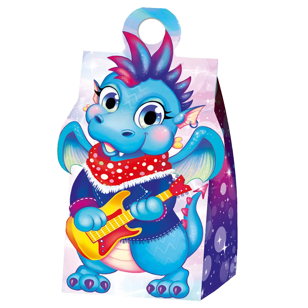 Новогодняя упаковка с драконом