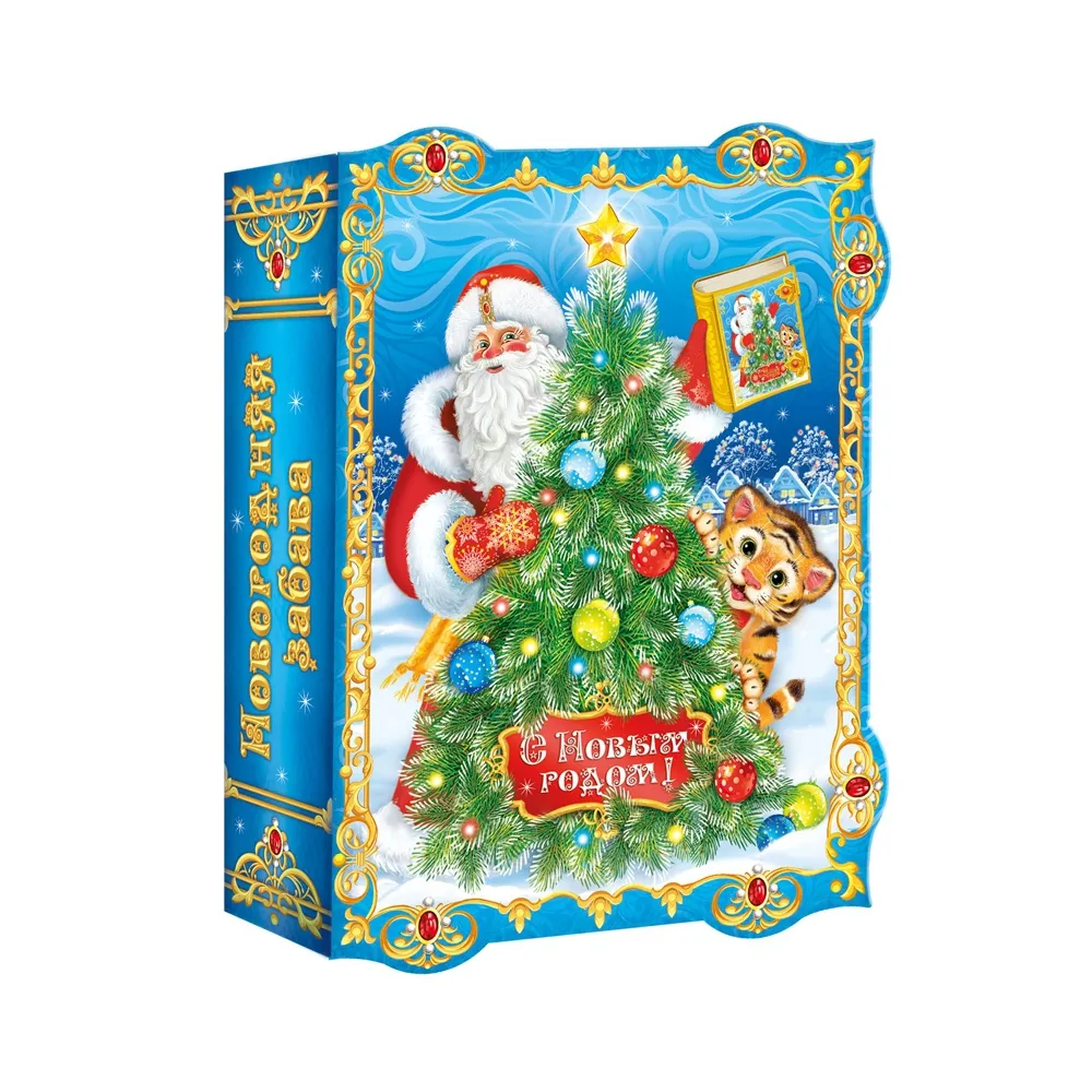 Новогодняя упаковка с елкой