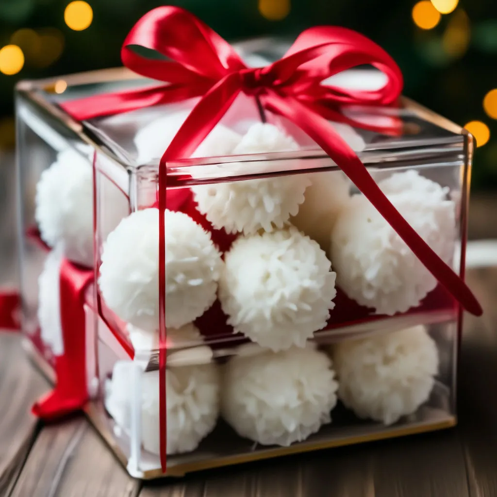 Прозрачная упаковка для конфет