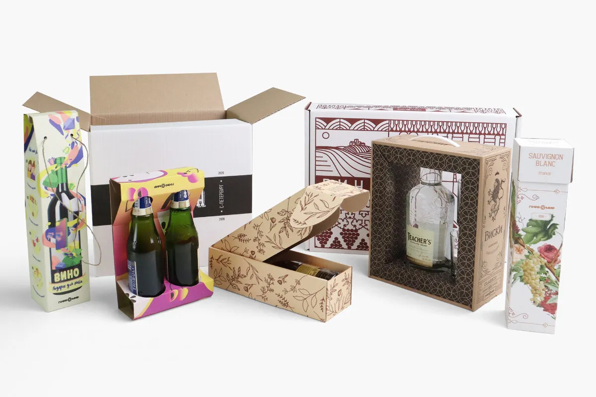 Упаковка для алкоголя