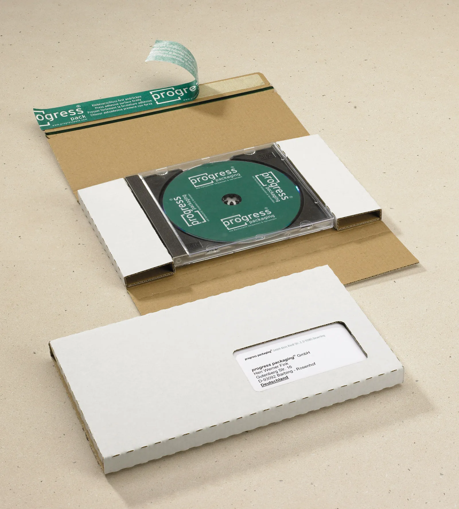 Упаковка для DVD CD дисков