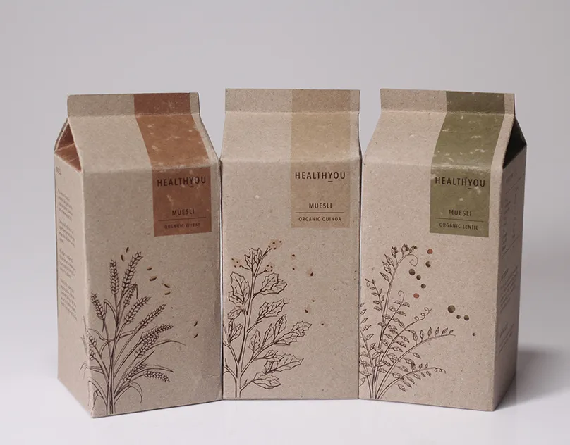 Упаковка для косметики с деревом