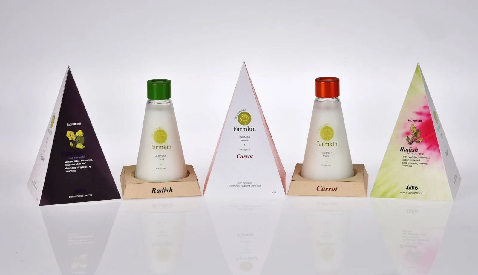 Упаковка для косметики с лебедем