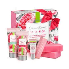 Упаковка для косметики с розой