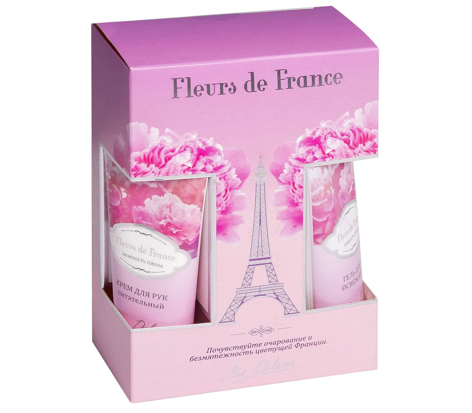 Упаковка для косметики с розой