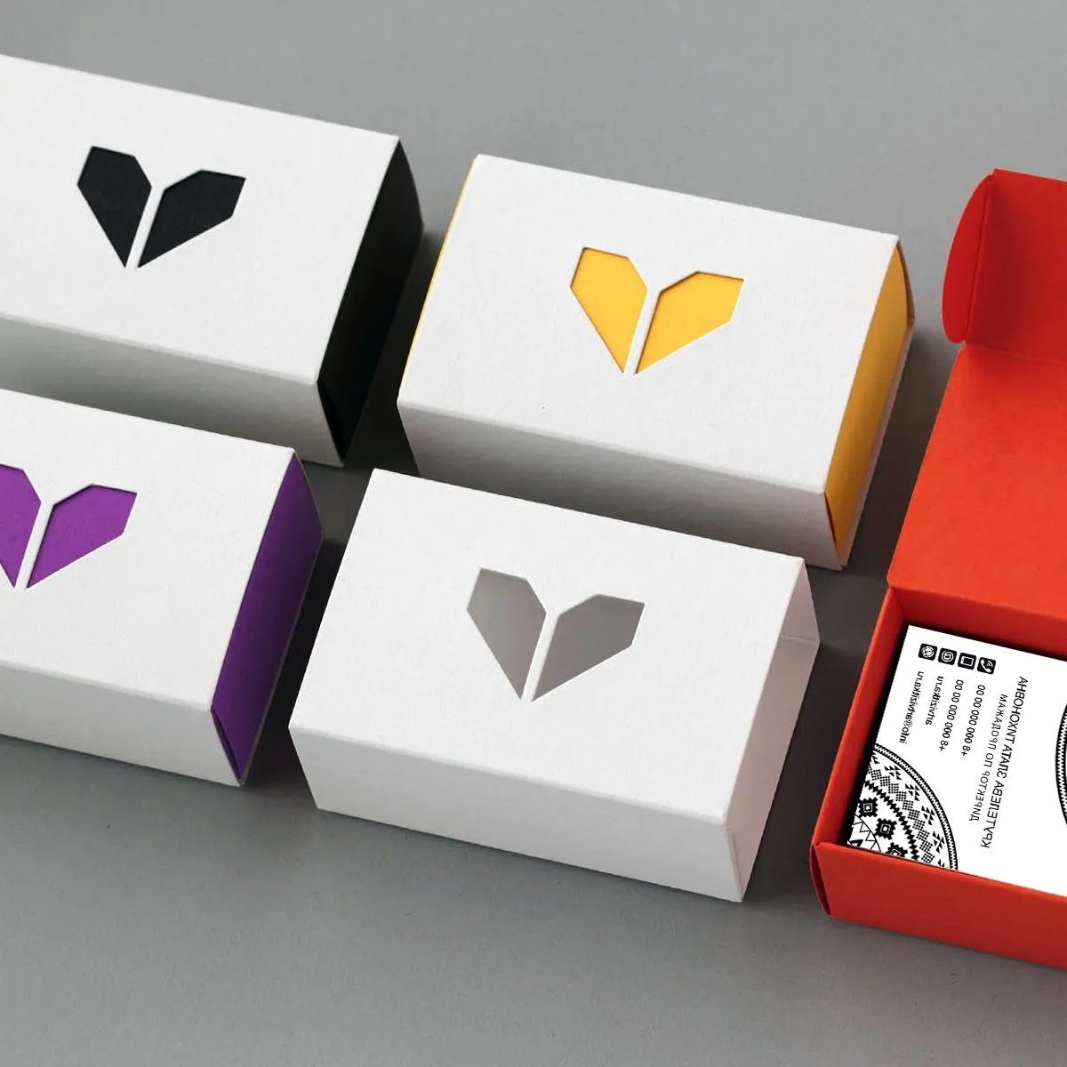 Упаковка карточек