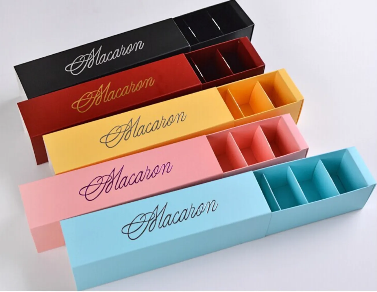 Вытянутая упаковка для конфет