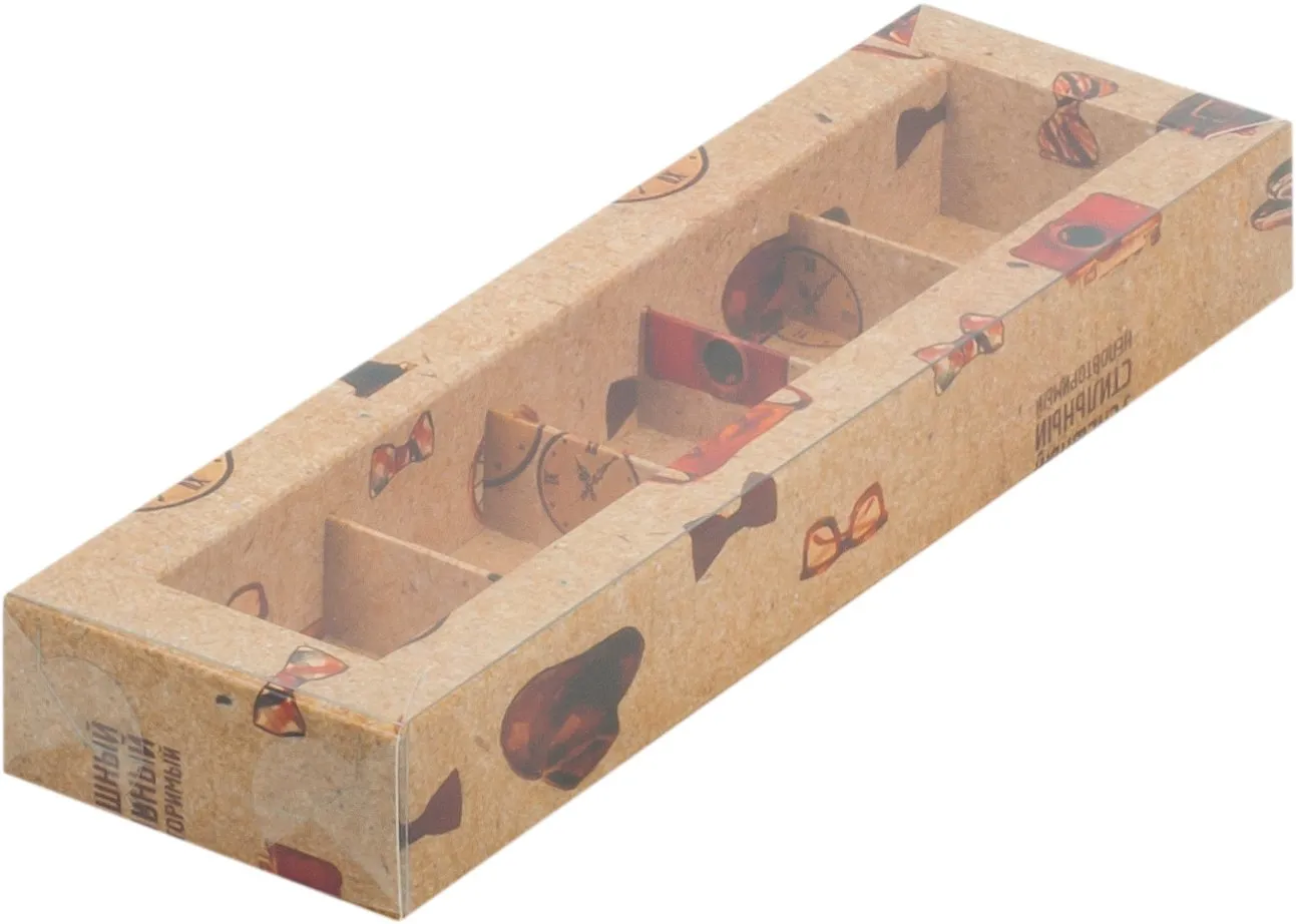 Вытянутая упаковка для конфет