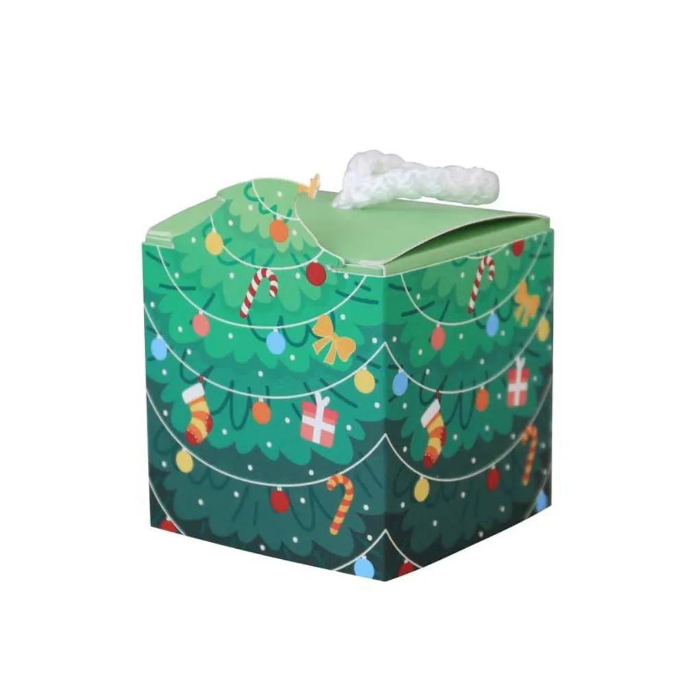 Зеленая упаковка для конфет