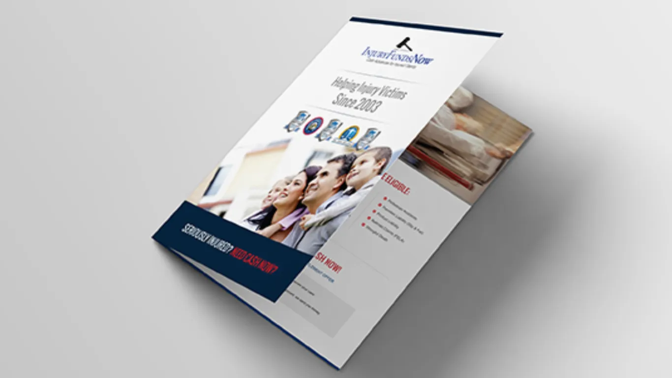 Двухсторонняя печать буклетов